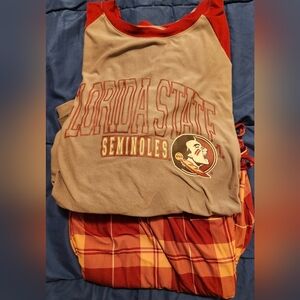 Womens Florida State Seminoles Pajama Set